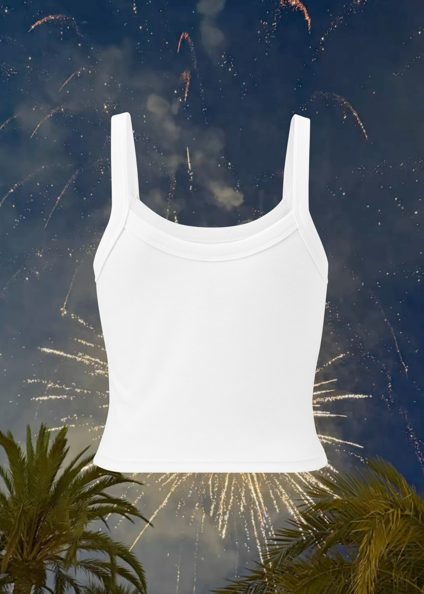 CMP WHITE TANK TOP
