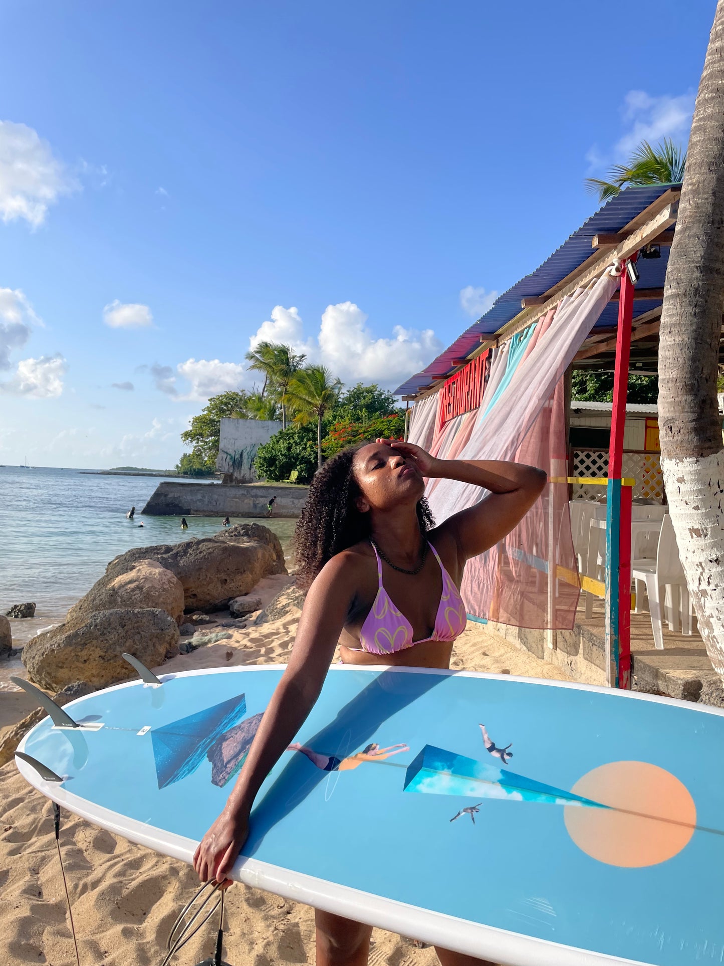 YELLOW CRUSH - BIKINI TOP