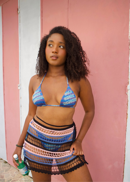 COLD SHORE CROCHET SKIRT