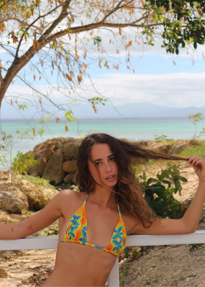 TROPICAL FLOWER - BIKINI TOP