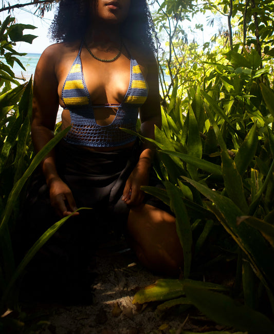 LAGOON CROCHET TOP