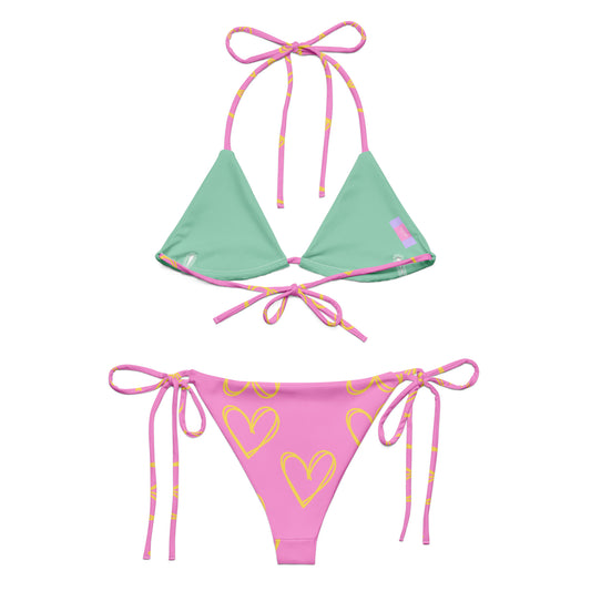 YELLOW CRUSH BIKINI SET