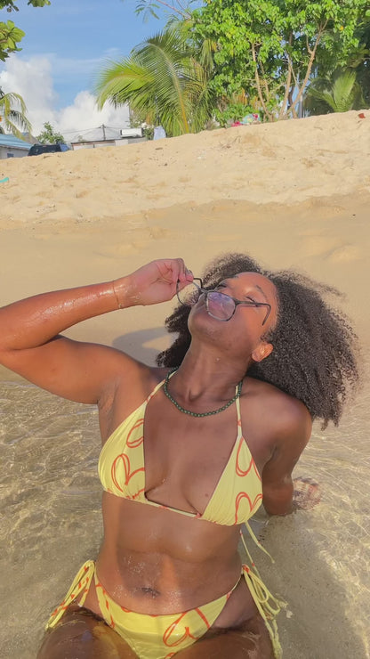 ORANGE CRUSH - BIKINI TOP