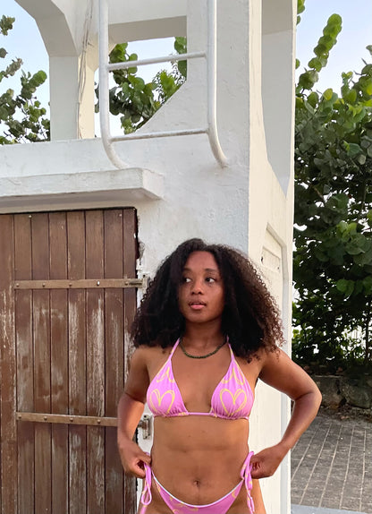 YELLOW CRUSH BIKINI SET