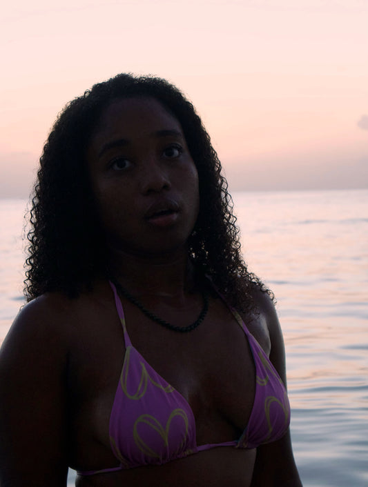 YELLOW CRUSH - BIKINI TOP